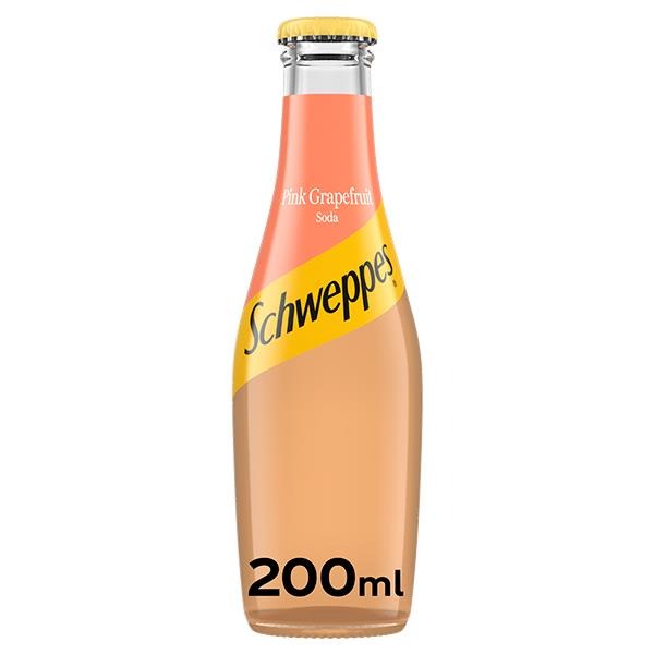 SCHWEPP PINK GRAPEFRUIT 200X24